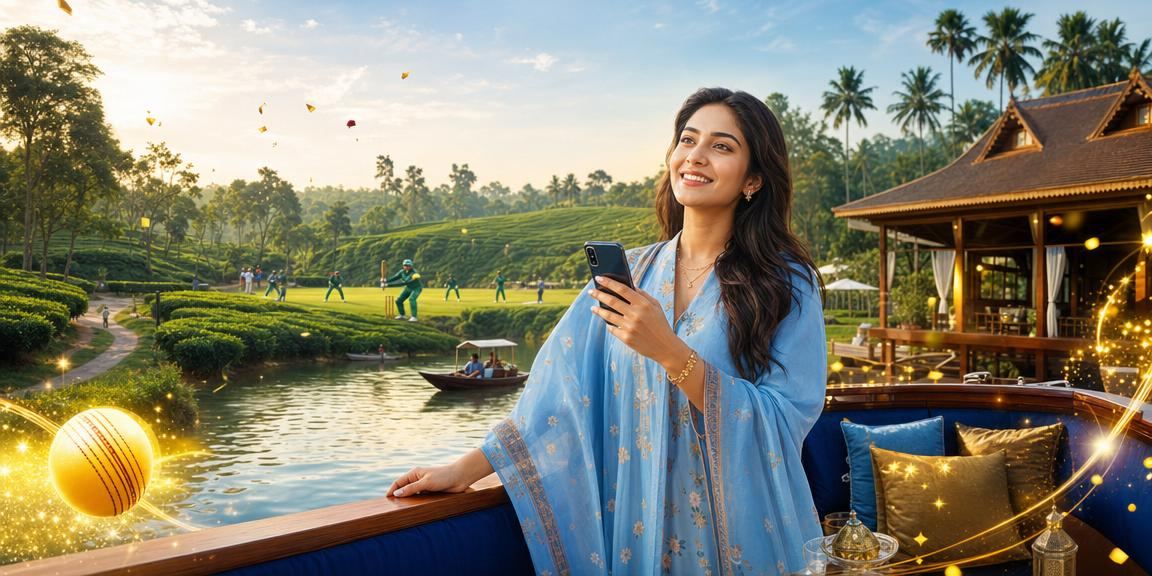 গাজীপুরে চা বাগানে ক্রিকেট বেটিং প্রোমোশন উপভোগ